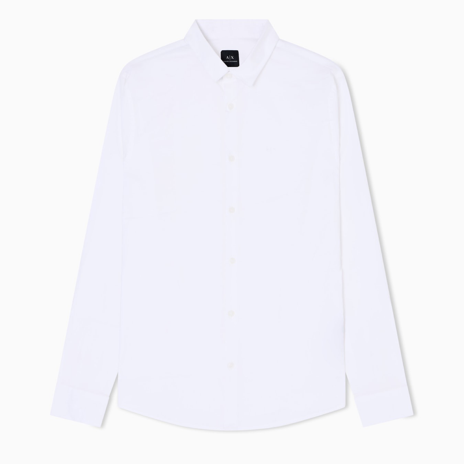 Мъжка бяла риза Armani Exchange Men Shirt 8NZC31 ZN28Z 1100 Front View