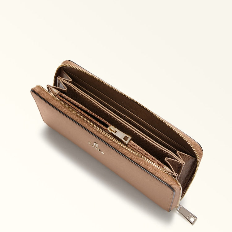 Дамско клъч портмоне Women’s clutch wallet Furla Camelia XL WP00322ARE000 1257S Greige Inside view