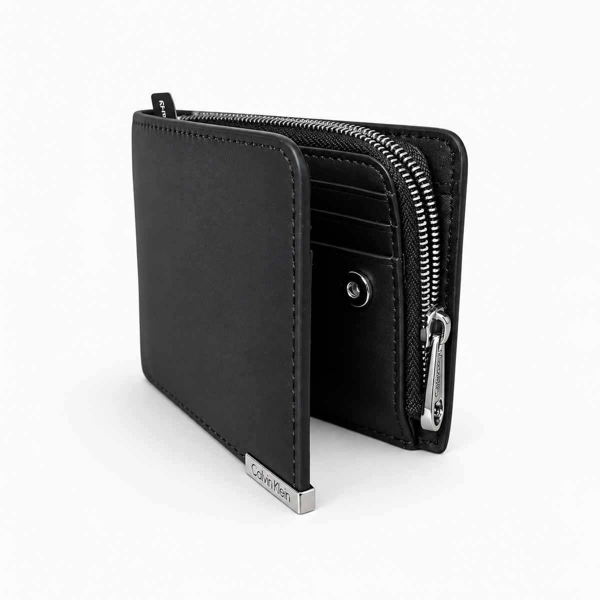 Men's bifold wallet Calvin Klein
K50K509974 BAX Black open view 2