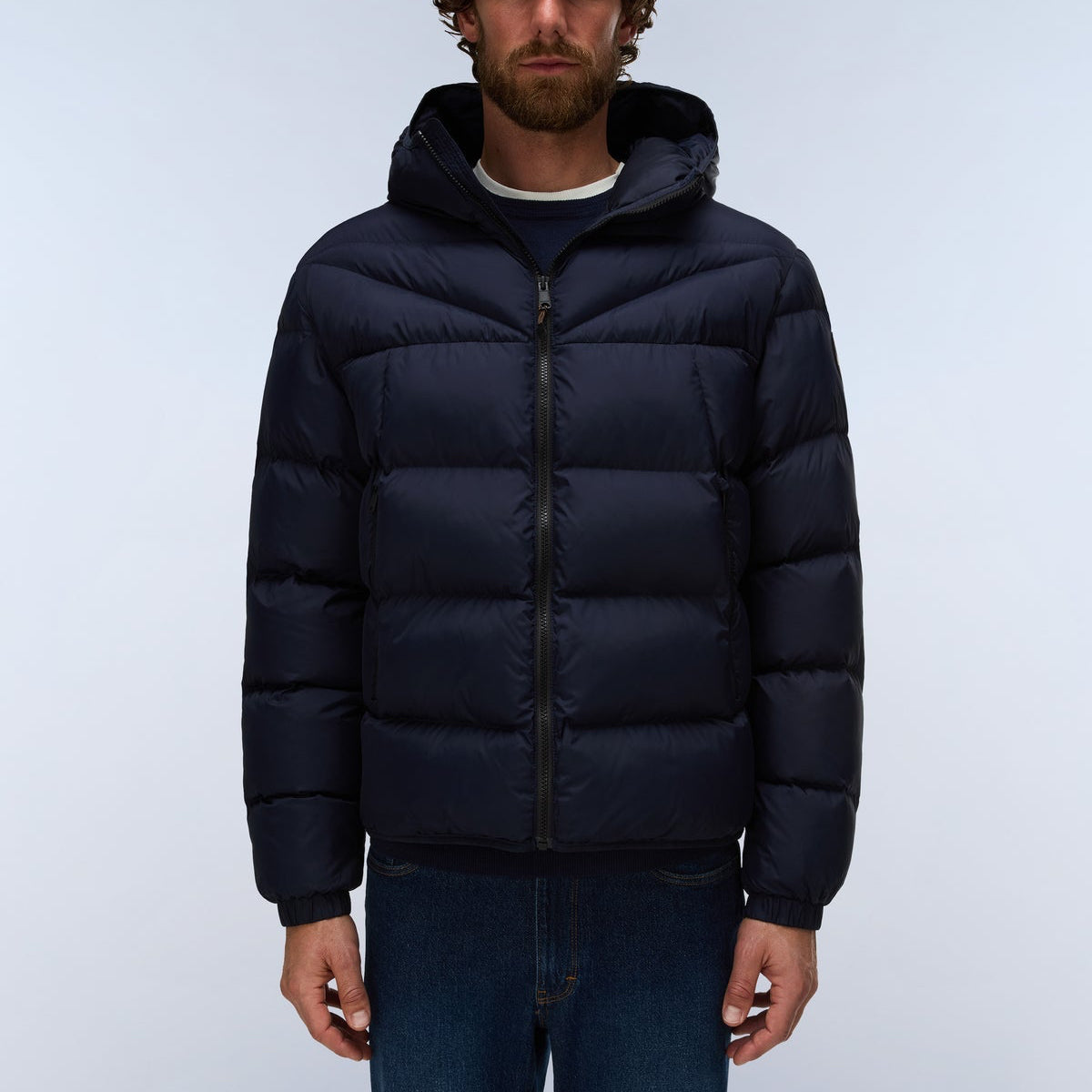Men’s hooded puffer jacket Napapijri Molveno
NP0A88V2A 176 Dark Blue