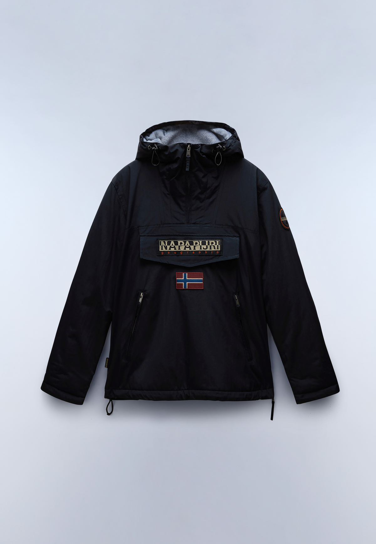 Men’s pocket anorak jacket Napapijri Rainforest
NP0A4GMD Black front view