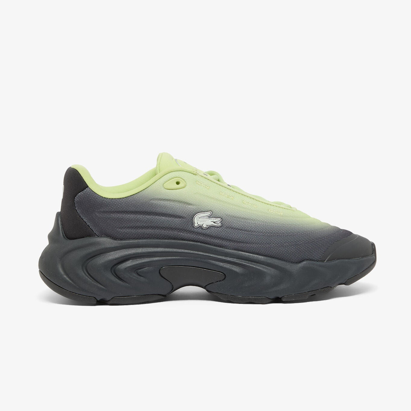 Мъжки маратонки Men’s sneakers Lacoste Spinor 51SMA0053-03C Dark Grey / Light Green lateral view