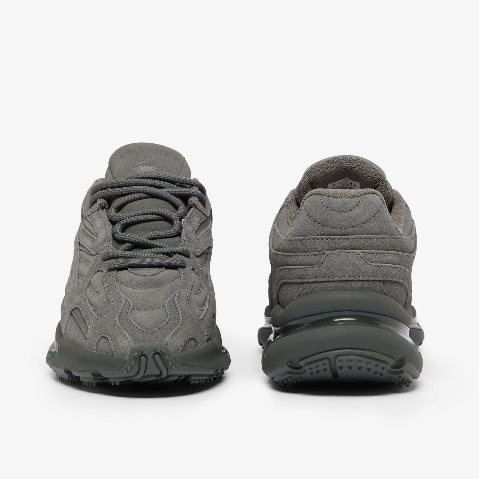 Мъжки маратонки Men’s suede sneakers Lacoste L003 2K24 51SMA0030 17C Dark Gray front view