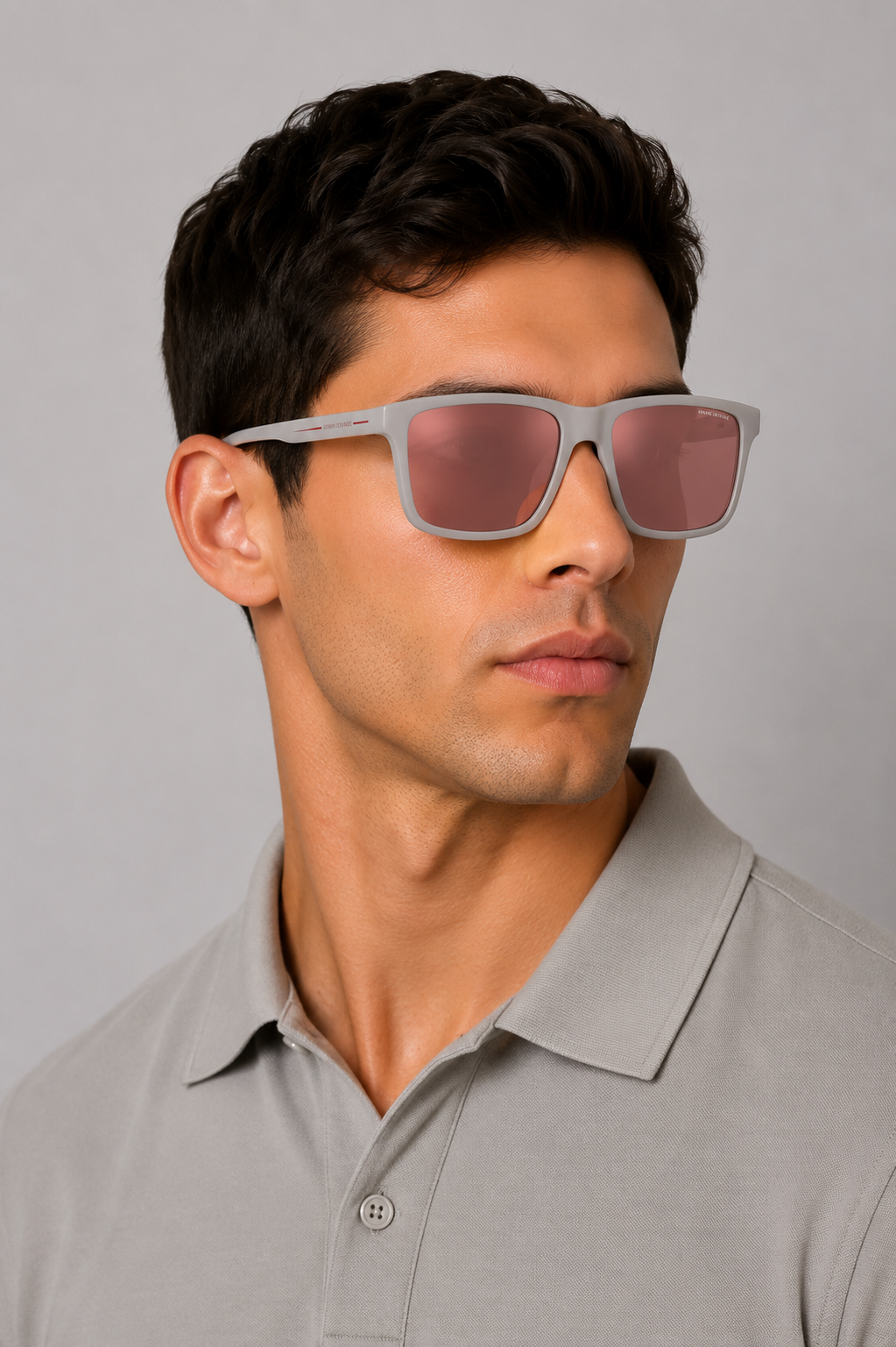 Мъжки слънчеви очила Men’s sunglasses ARMANI EXCHANGE AX4157SU83786 Gray lifestyle view