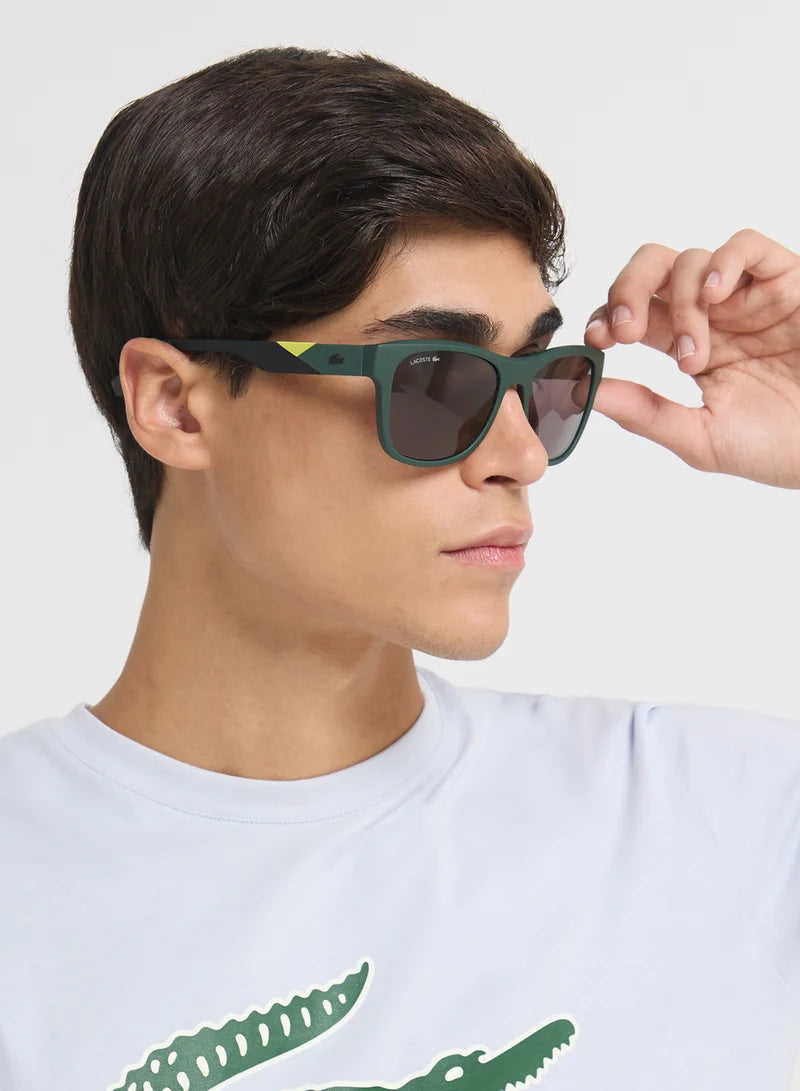 Мъжки слънчеви очила Men’s sunglasses LACOSTE L6043S 301 Green lifestyle view