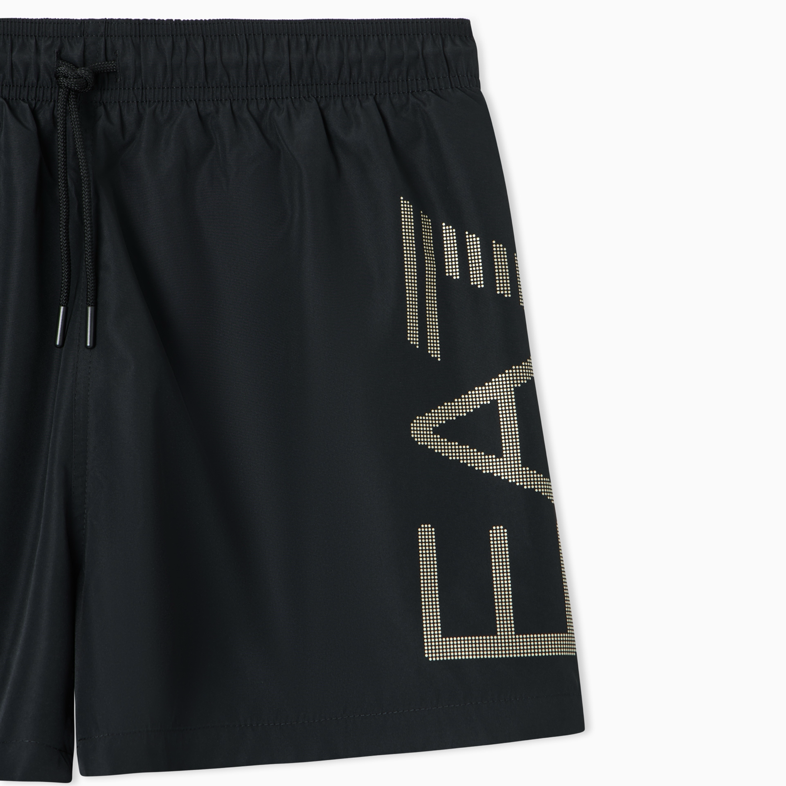 Мъжки бански Men’s swimwear EA7 Emporio Armani 7M002001 AF14497 MC026 Black close up view