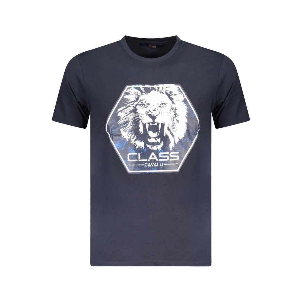 Мъжка тениска Men's t-shirt Cavalli Class
TXT60PJD060 04502 Dark Blue