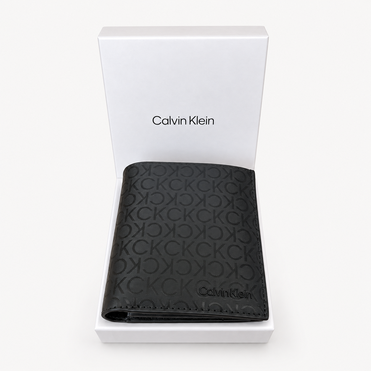 Мъжки вертикален портфейл Men's vertical wallet Calvin Klein K50K510196 0II Black