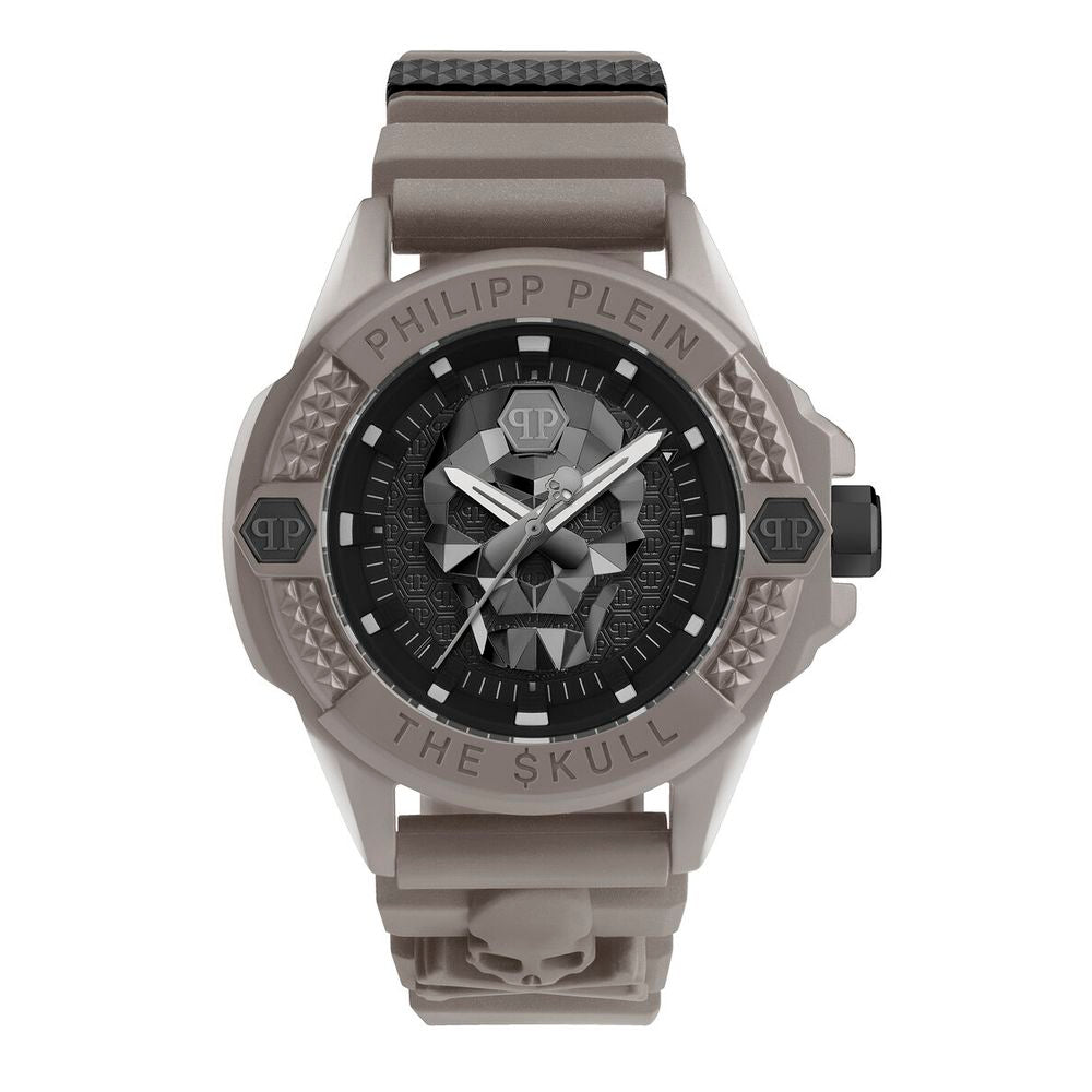 Мъжки часовник Men’s watch Philipp Plein The $kull PWUBA0323 Beige front view