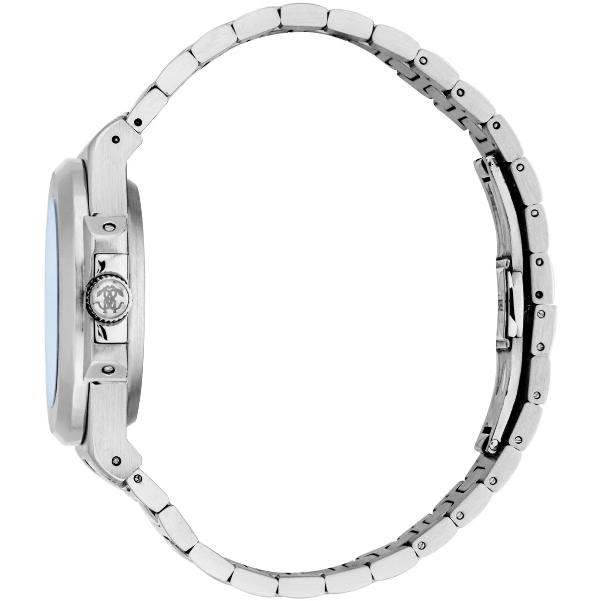 Мъжки часовник Men’s watch Roberto Cavalli Gent RC5G166M0055 Silver gray / Blue side view