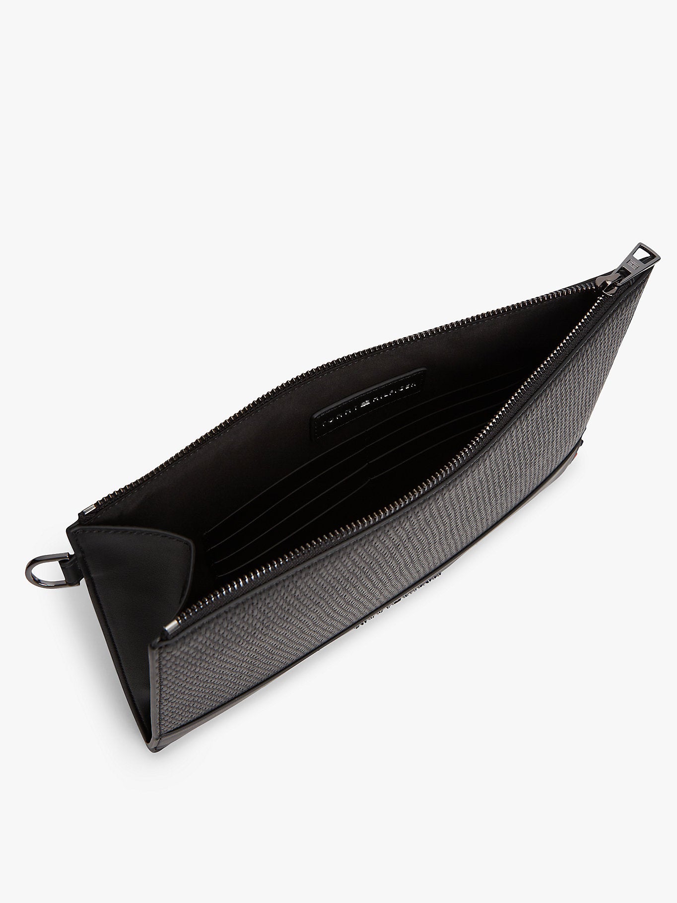 Мъжка клъч чанта Men’s woven clutch bag Tommy Hilfiger AM0AM14145 BDS inside view