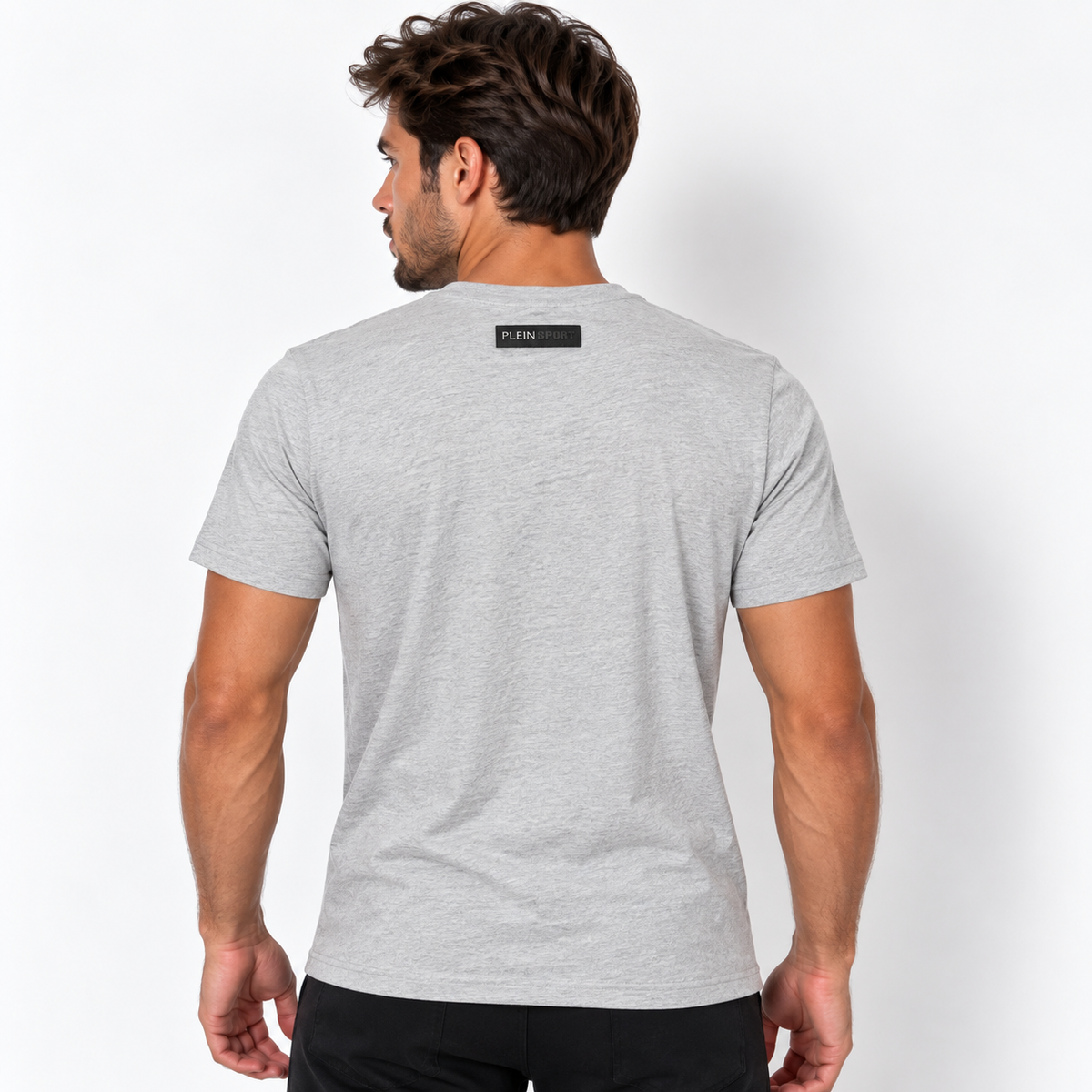 Мъжка тениска Plein Sport Men T-shirt TIPS120 94 Back View