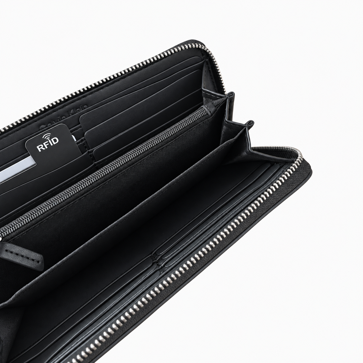 Клъч портфейл Unisex clutch wallet Calvin Klein
K60K610266 BAX Black inside view
