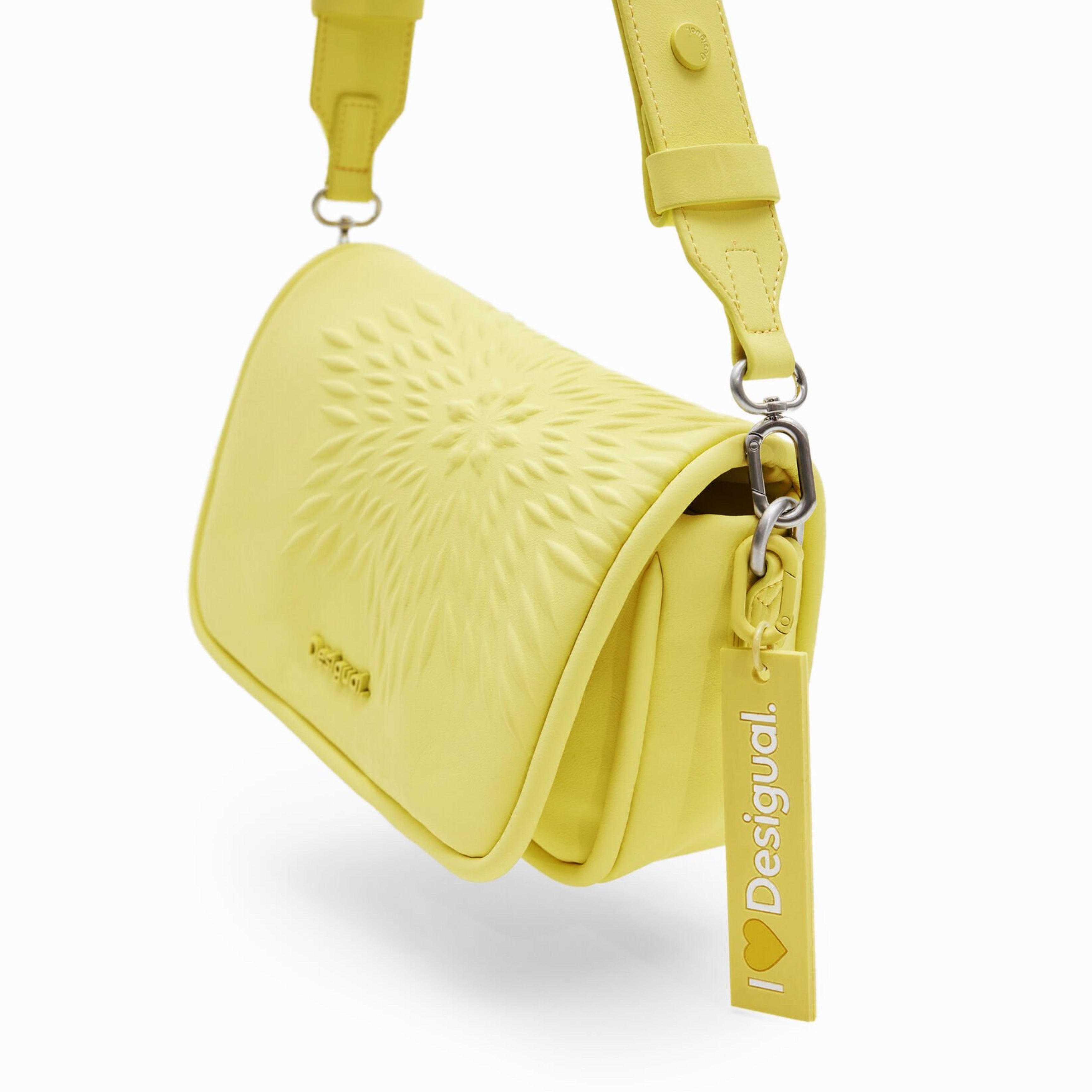 Дамска чанта Women’s S Star shoulder bag Desigual 24SAXP73 8018 Yellow
