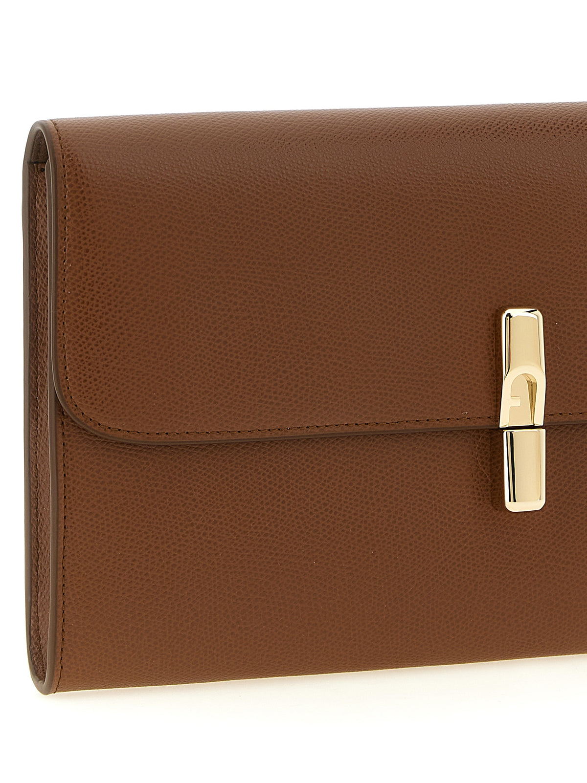 Women’s clutch bag Furla Iride WE00913_ARE000_1007_03B00 Cognac detail view