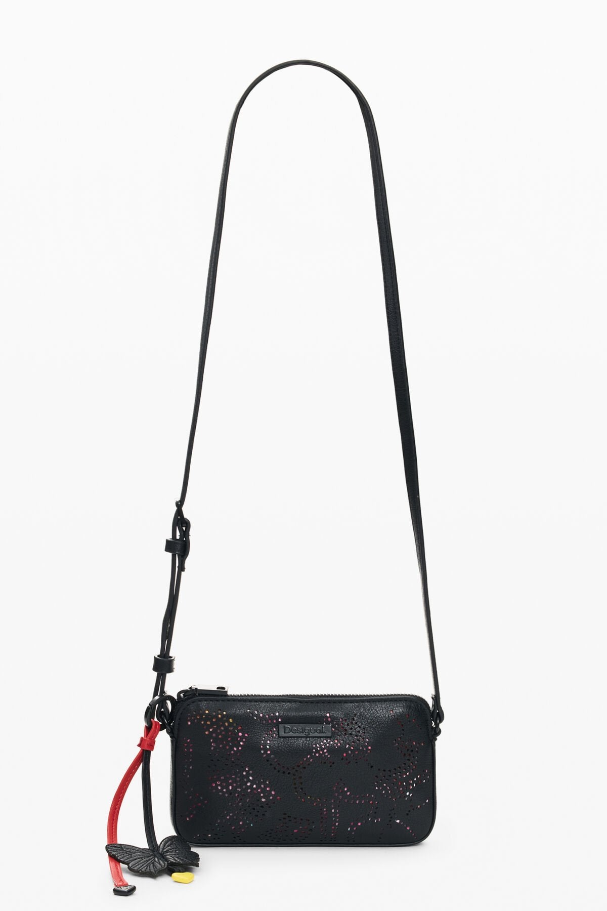 Дамска чанта през рамо Women’s crossbody bag Desigual 26SAYP062000U Black front view