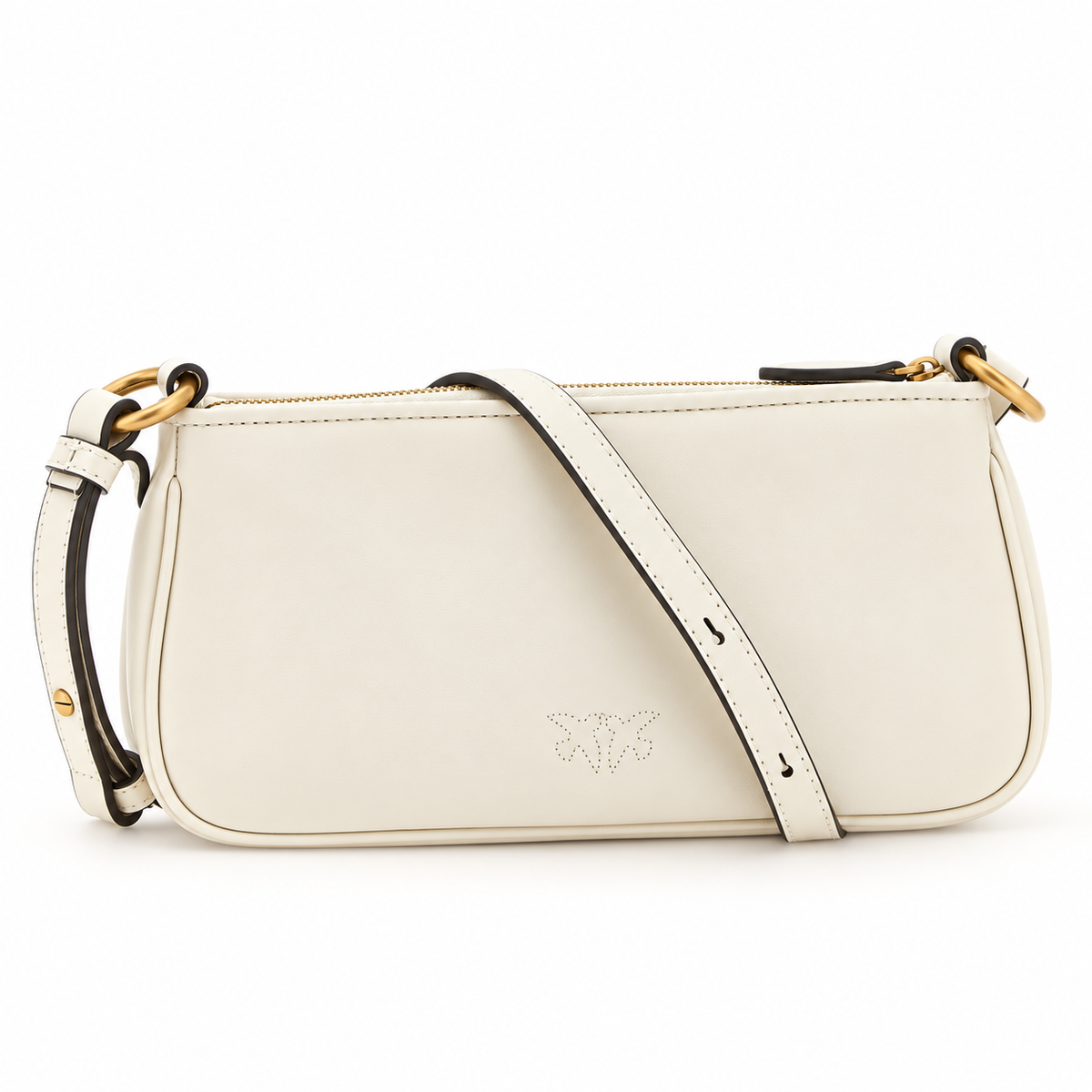 Women’s crossbody bag Pinko Half Moon Baguette Mini 105069A0QO-Z14Q back view