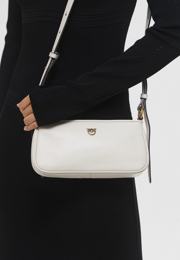 Women’s crossbody bag Pinko Half Moon Baguette Mini 105069A0QO-Z14Q lifestyle view
