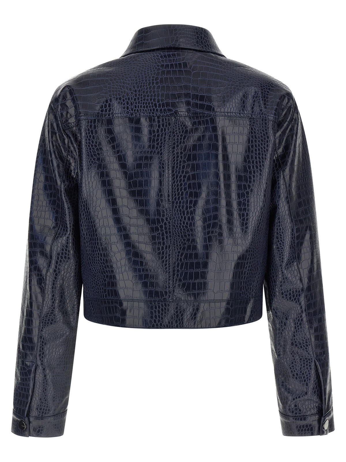 Women’s jacket Pinko BONARDA
107858A3MR F92 Dark Blue back view 1
