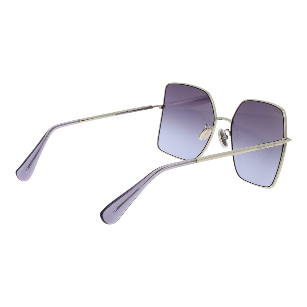 Дамски слънчеви очила Women’s metal sunglasses Max Mara MM0062-H 16W Silver angled view