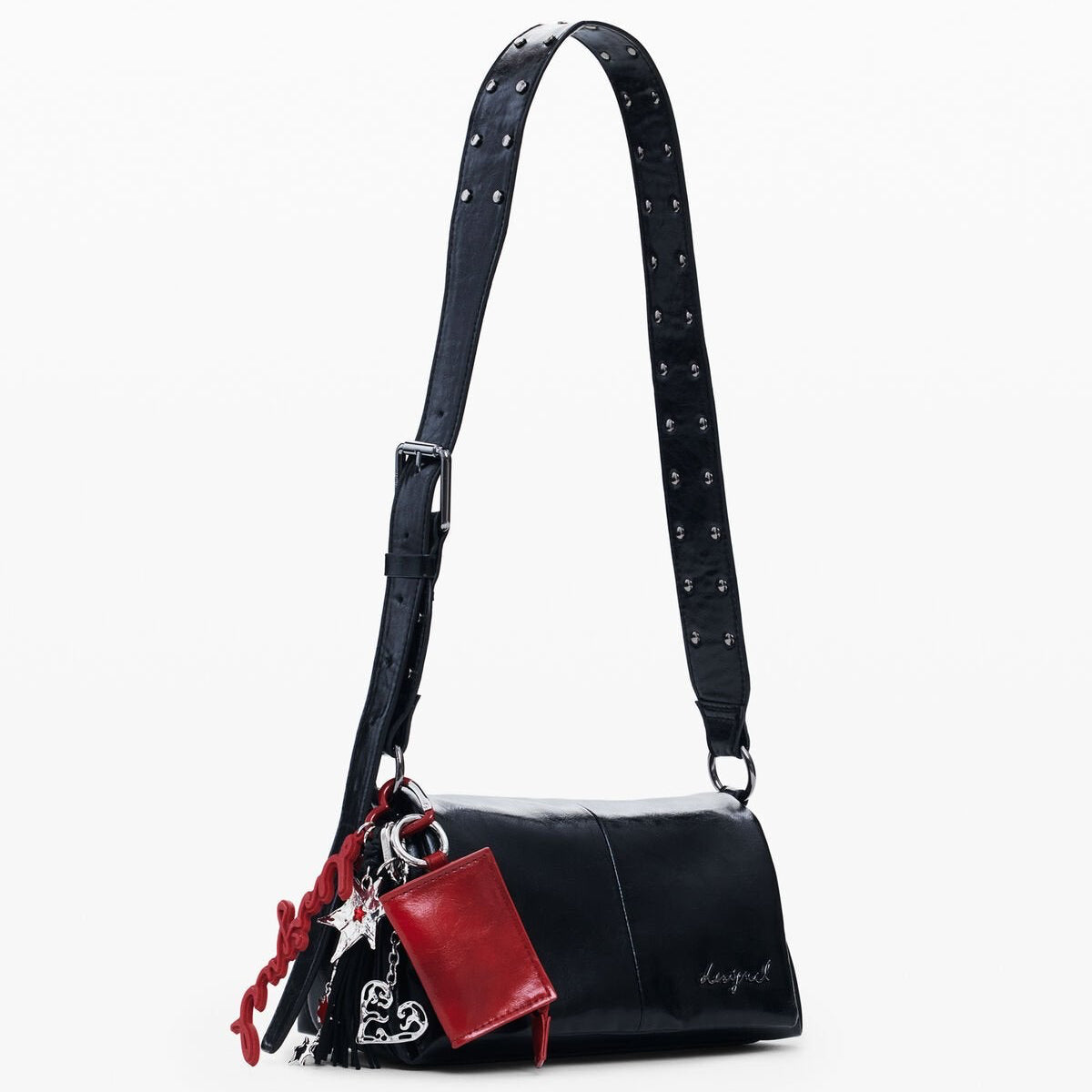 Дамска чанта Women’s shoulder bag Desigual
25SAXPCR 2000 Black angled view