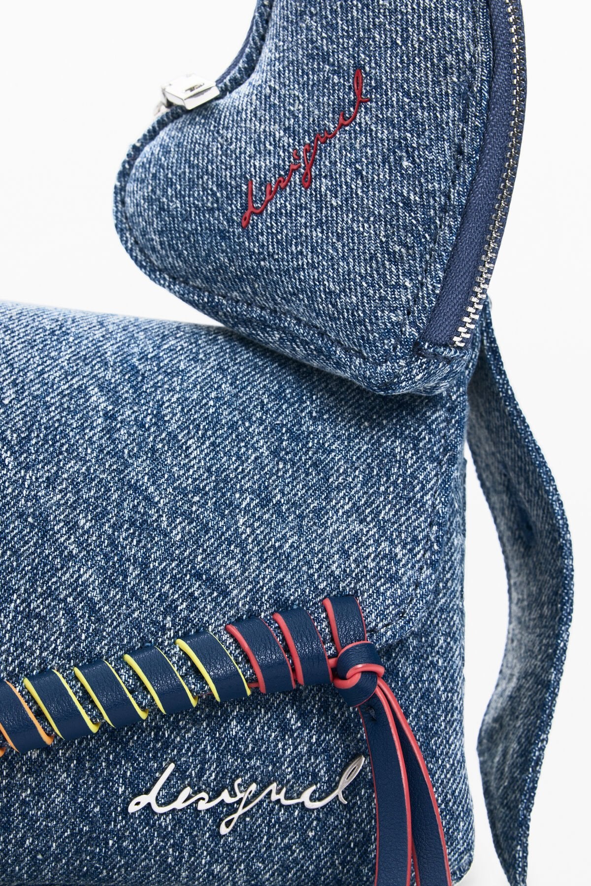 Дамска чанта Women’s shoulder bag Desigual
26SAXD325005 Denim Blue detail view