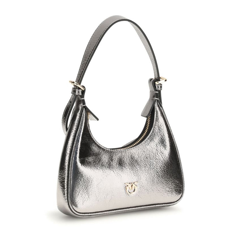 Дамска чанта Women’s shoulder bag Pinko
106168 A2H2I EHY Silver angled view
