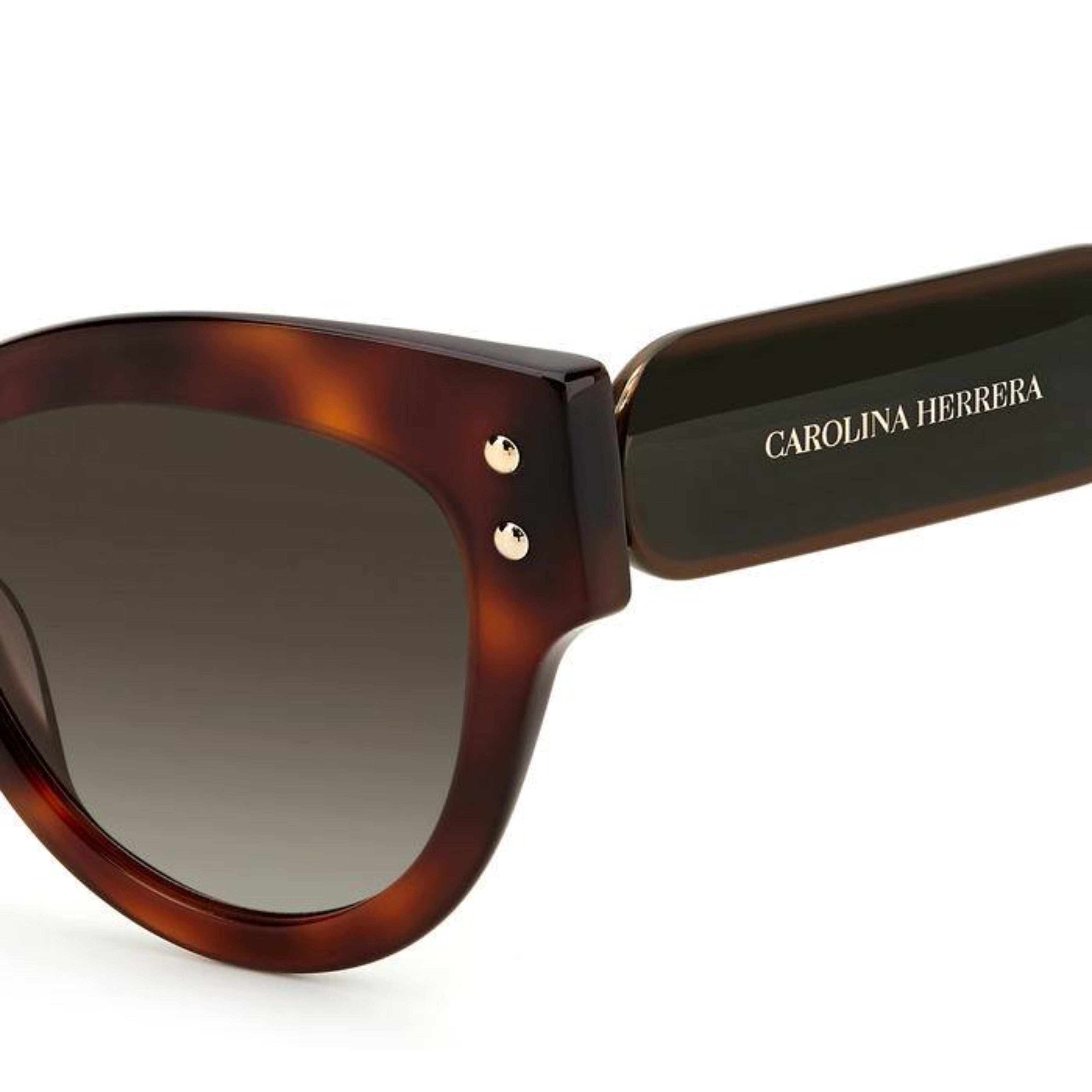 Дамски слънчеви очила Women’s sunglasses CAROLINA HERRERA CH0009S05L close up view