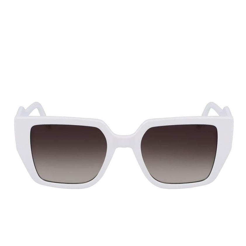 Дамски слънчеви очила Women’s sunglasses KARL LAGERFELD KL6098S105 White front view