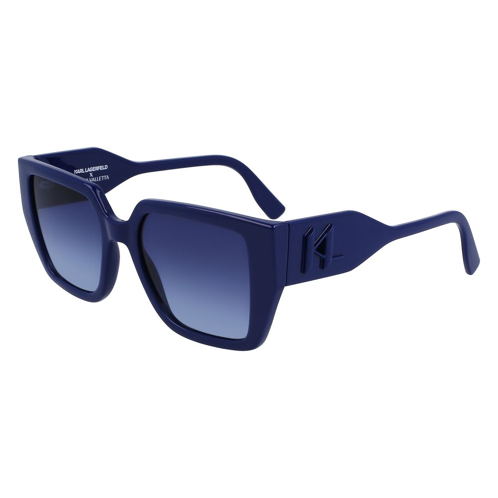 Дамски слънчеви очила Women’s sunglasses KARL LAGERFELD KL6098S400 Blue angled view
