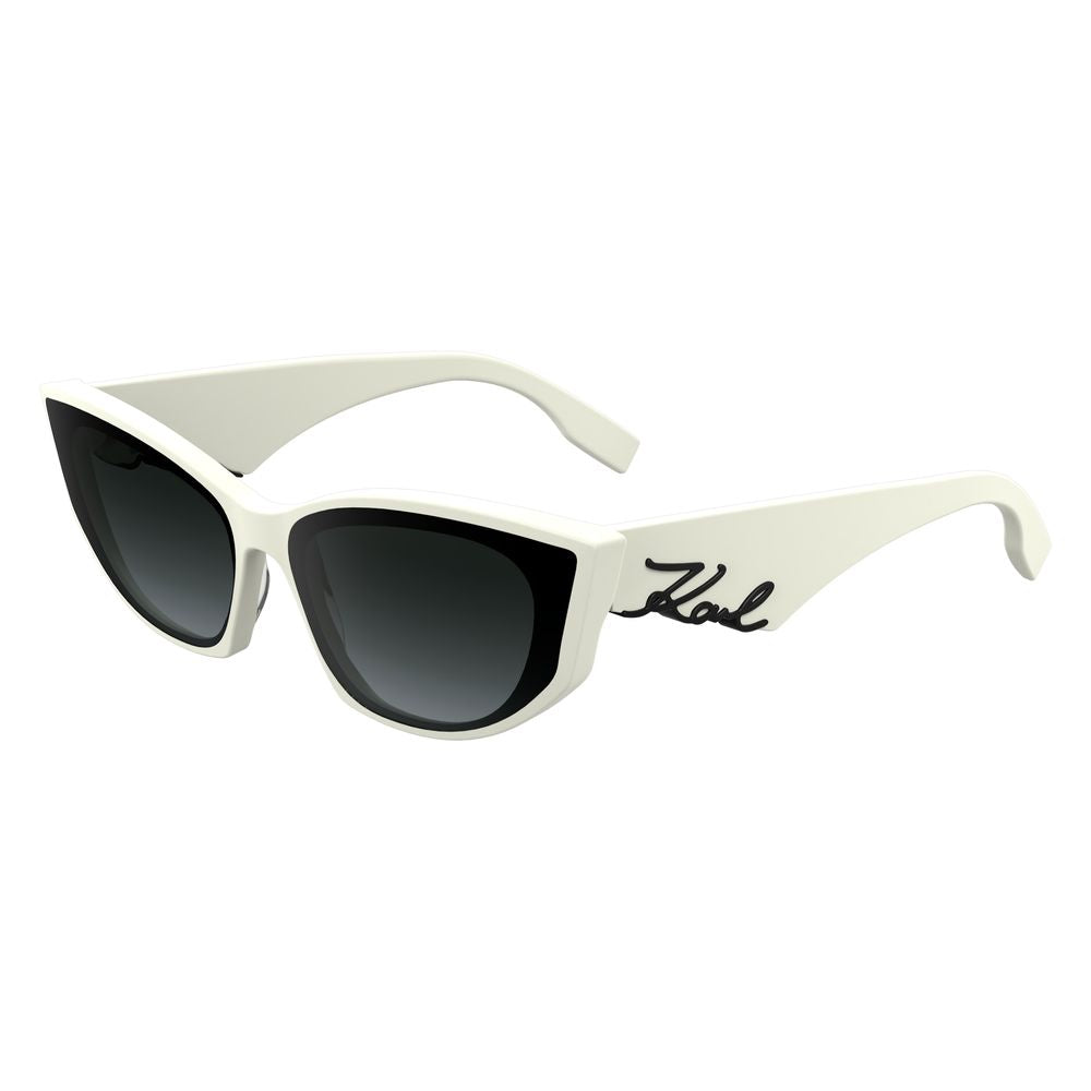 Дамски слънчеви очила Women’s sunglasses KARL LAGERFELD KL6162S105 White angled view
