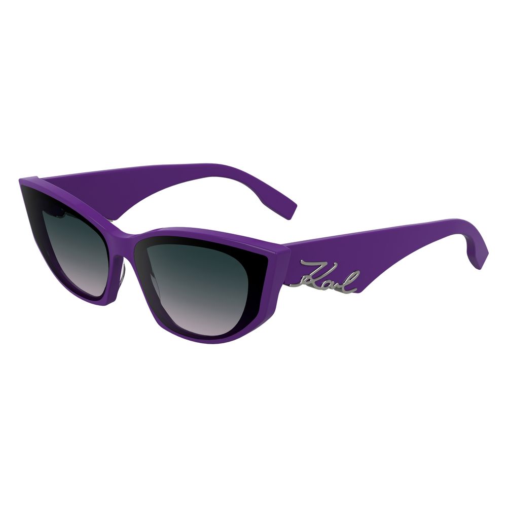 Дамски слънчеви очила Women’s sunglasses KARL LAGERFELD KL6162S541 Purple angled view