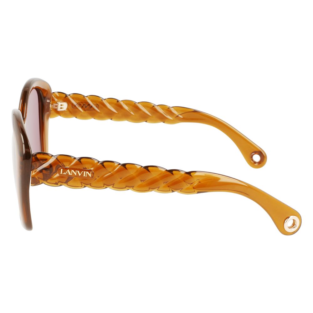 Дамски слънчеви очила Women’s sunglasses LANVIN LNV628S 208 Brown side view