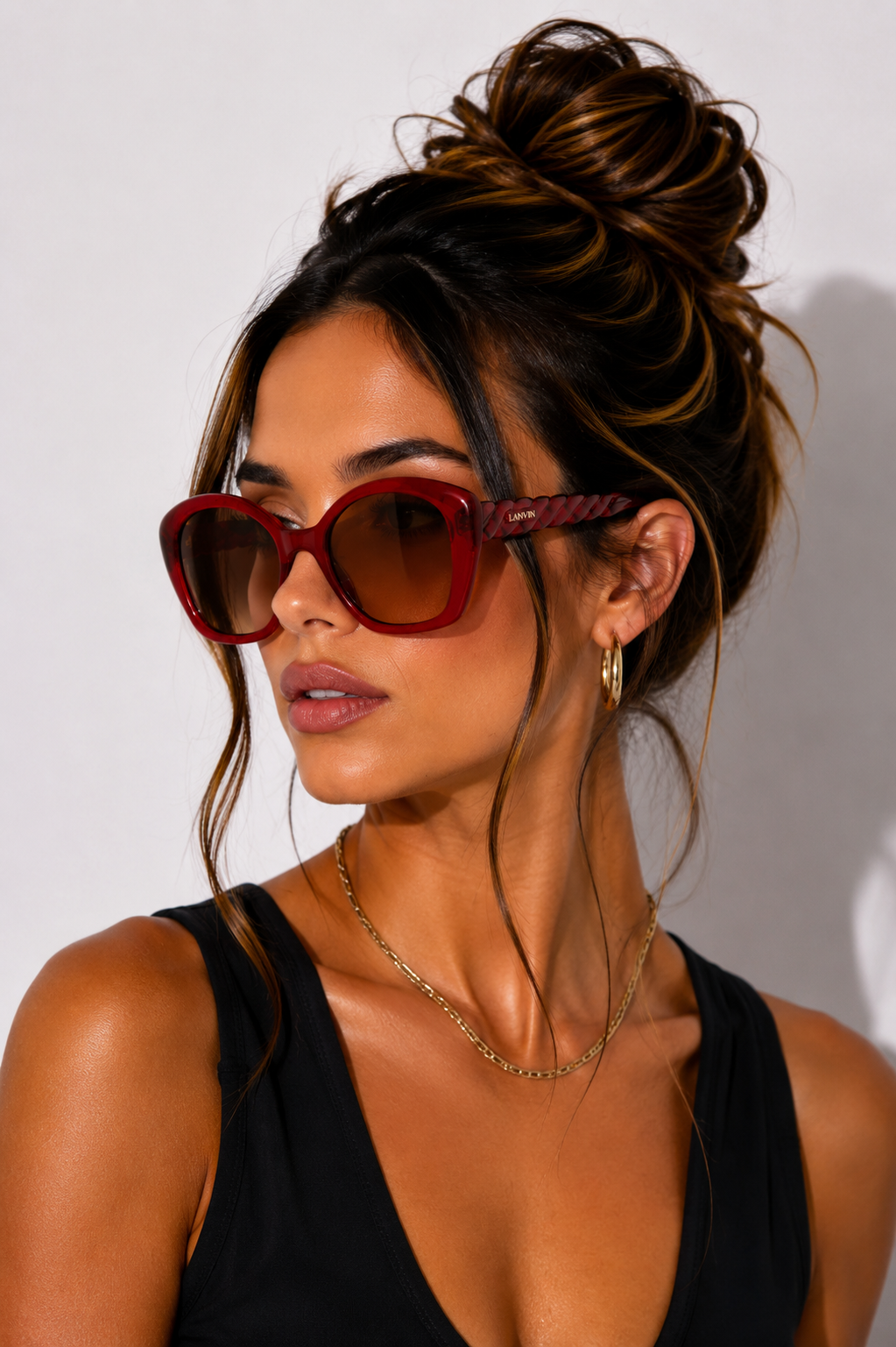Дамски слънчеви очила Women’s sunglasses LANVIN LNV628S 601 Red