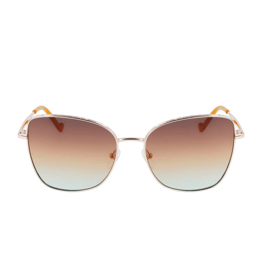 Дамски слънчеви очила Women’s sunglasses LIU JO 46591 717 Golden lifestyle view