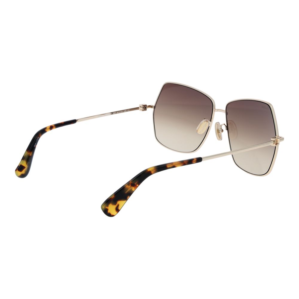 Дамски слънчеви очила Women’s sunglasses Max Mara MM0035-H 32F Gold angled view