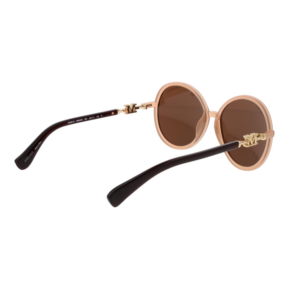 Дамски слънчеви очила Women’s sunglasses Max Mara MM0065 59F Beige angled view