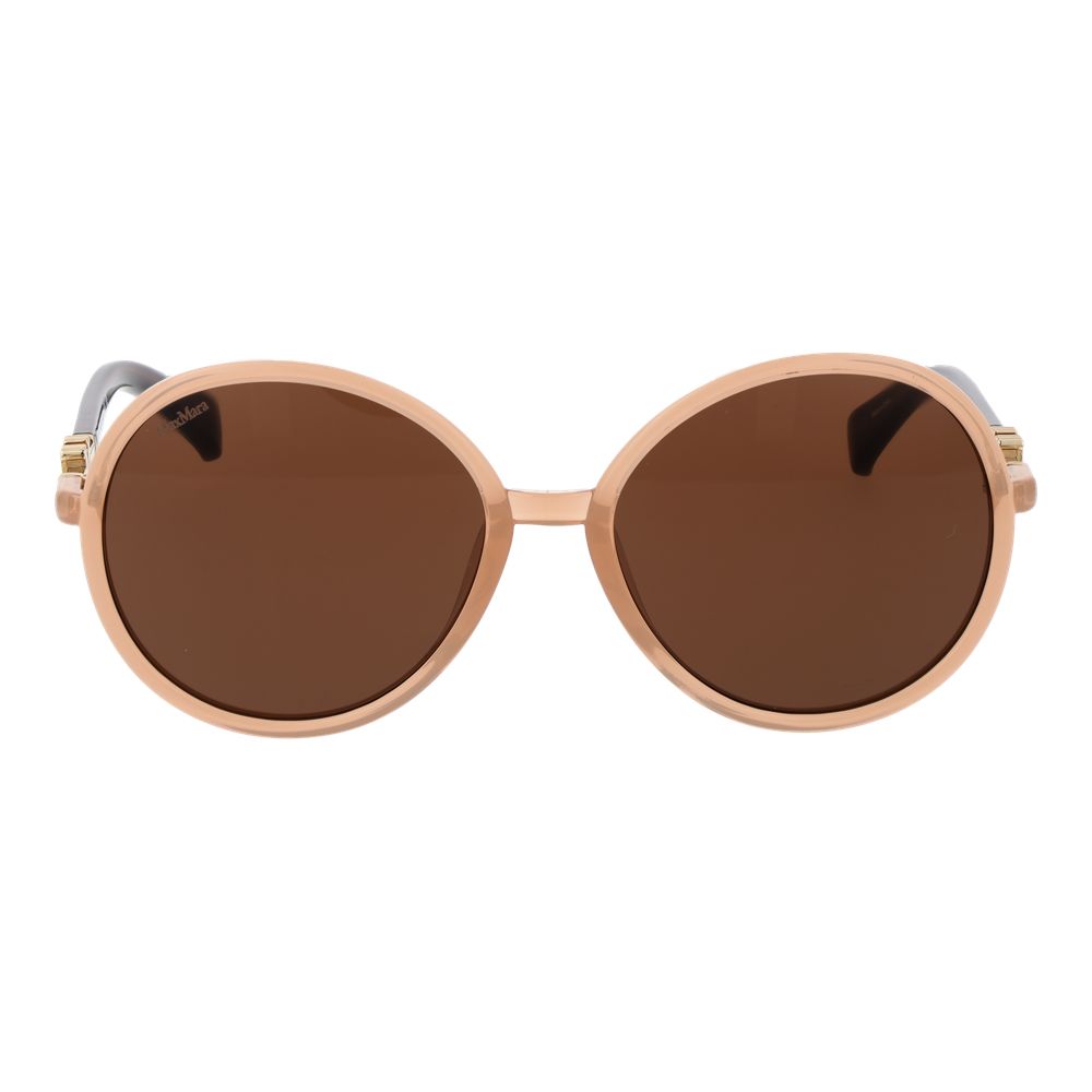 Дамски слънчеви очила Women’s sunglasses Max Mara MM0065 59F Beige front view