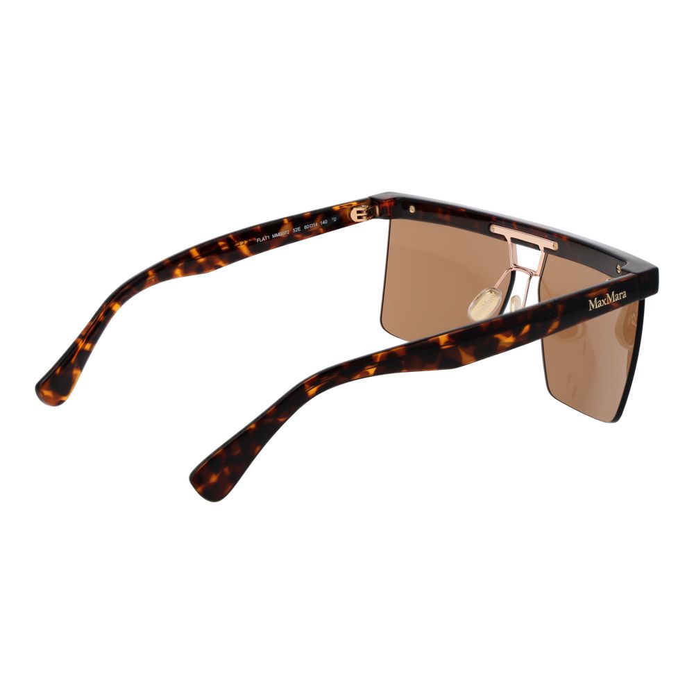 Дамски слънчеви очила Women’s sunglasses Max Mara MM0072 52E Brown angled view