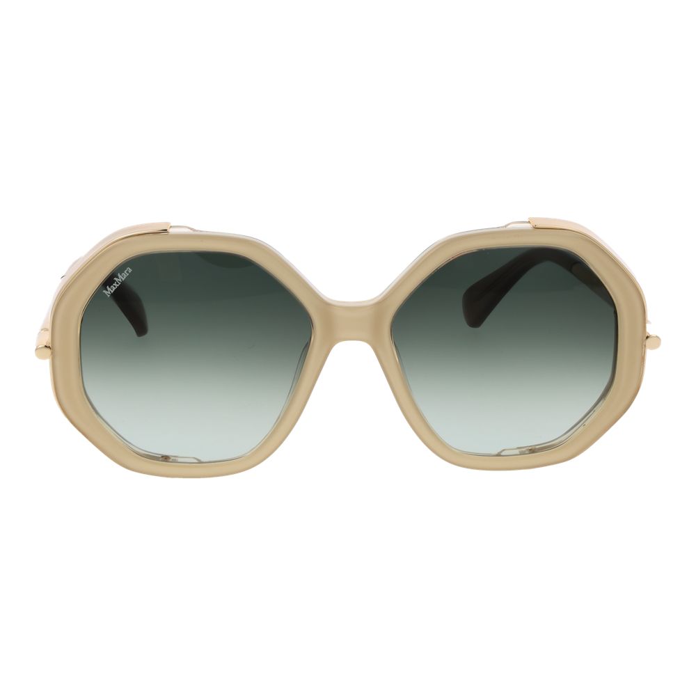 Дамски слънчеви очила Women’s sunglasses Max Mara MM0094 25P Beige front view