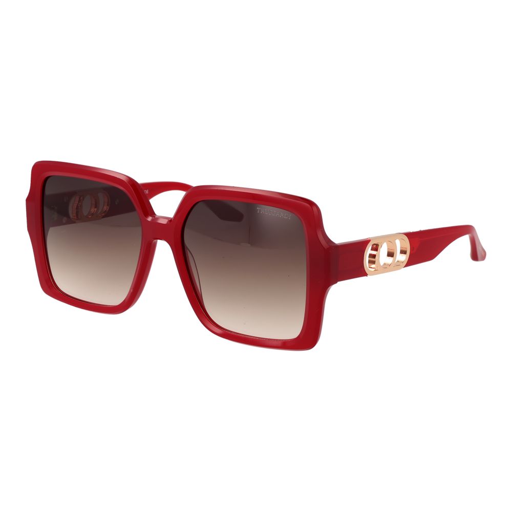 Дамски слънчеви очила Women’s sunglasses Trussardi TSW9014 T01 Red