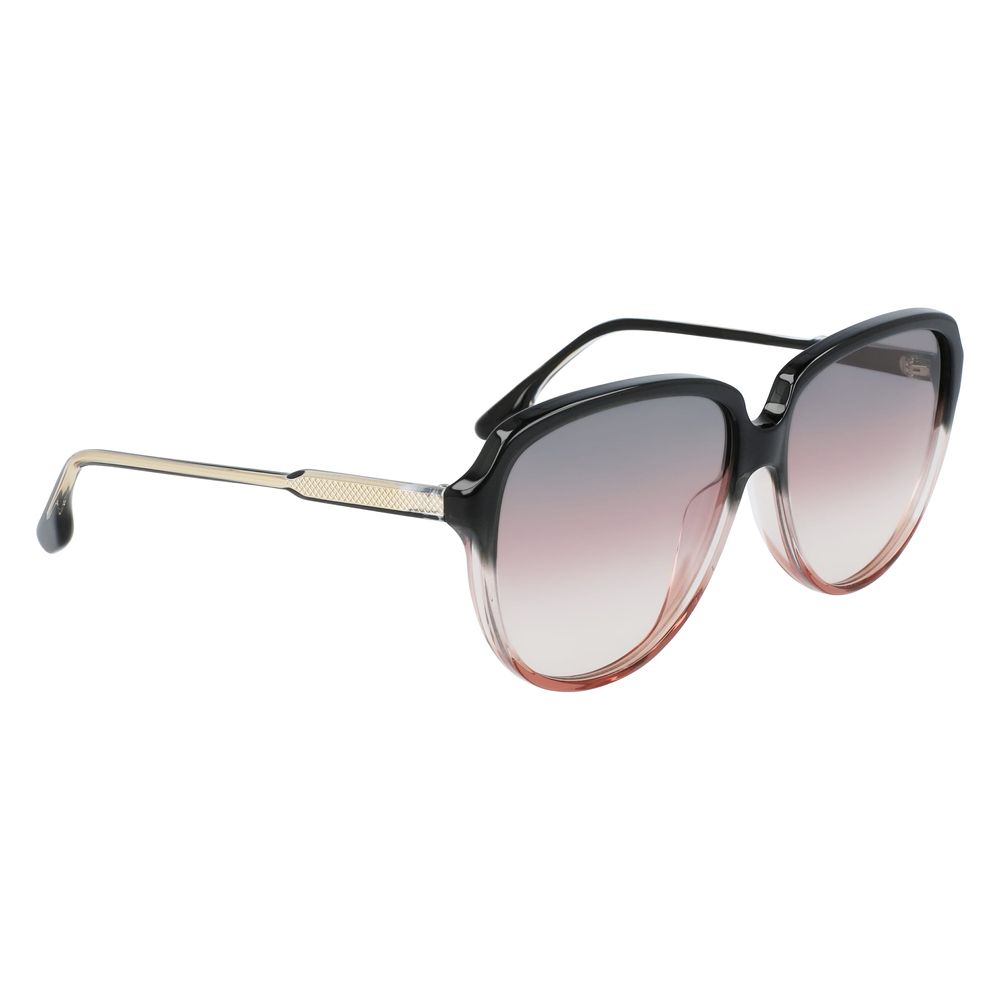 Дамски слънчеви очила Women’s sunglasses VICTORIA BECKHAM VB618S 039 Black Crystal Pink angled view