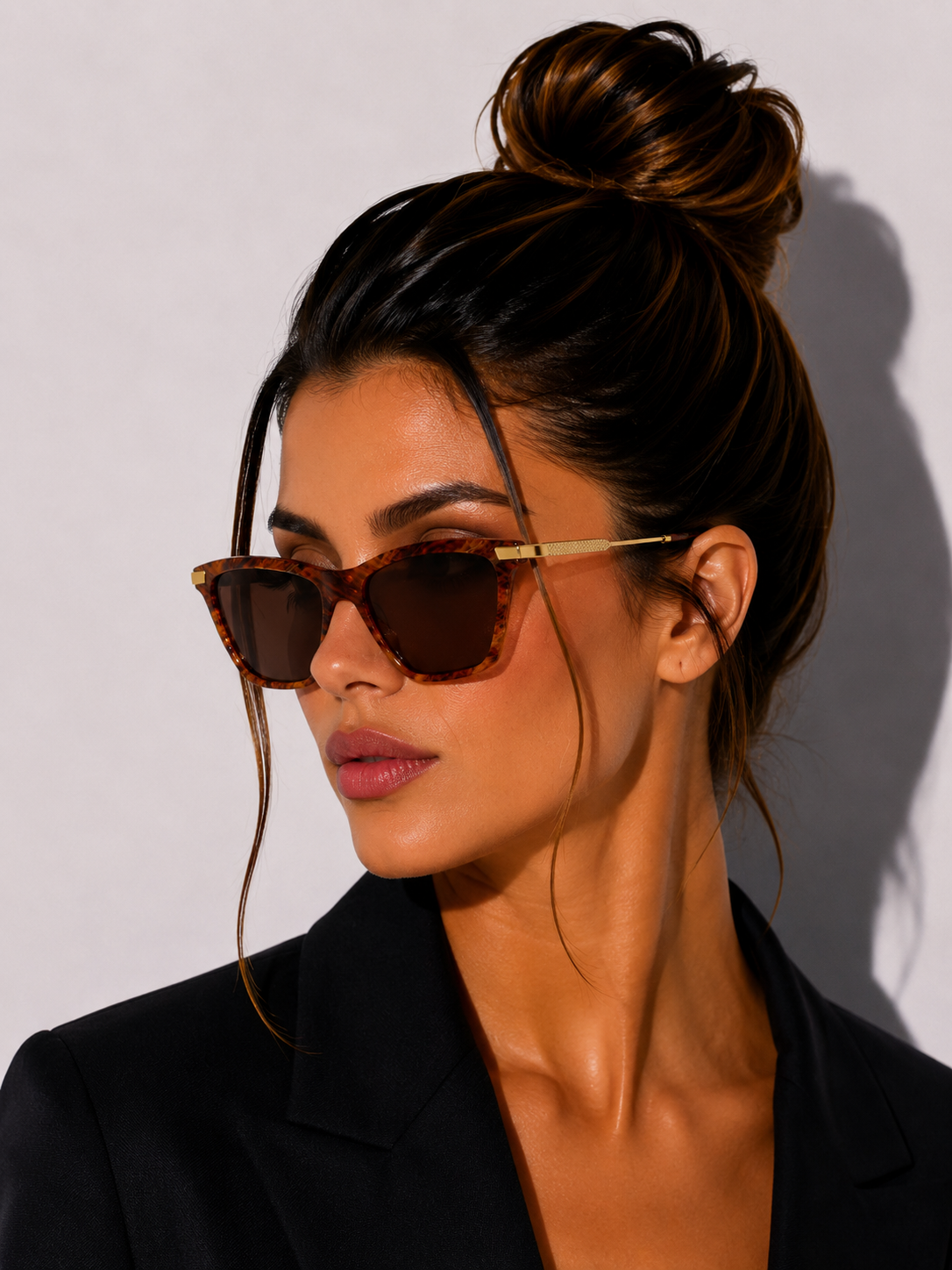 Дамски слънчеви очила Women’s sunglasses VICTORIA BECKHAM VB663S 238 Brown Havana lifestyle view