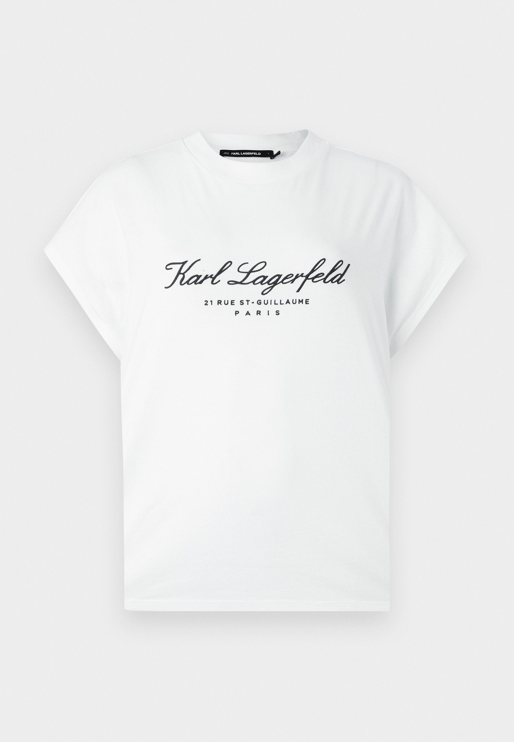 Дамска тениска Women's t-shirt Karl Lagerfeld
A2W17129 100 White front view