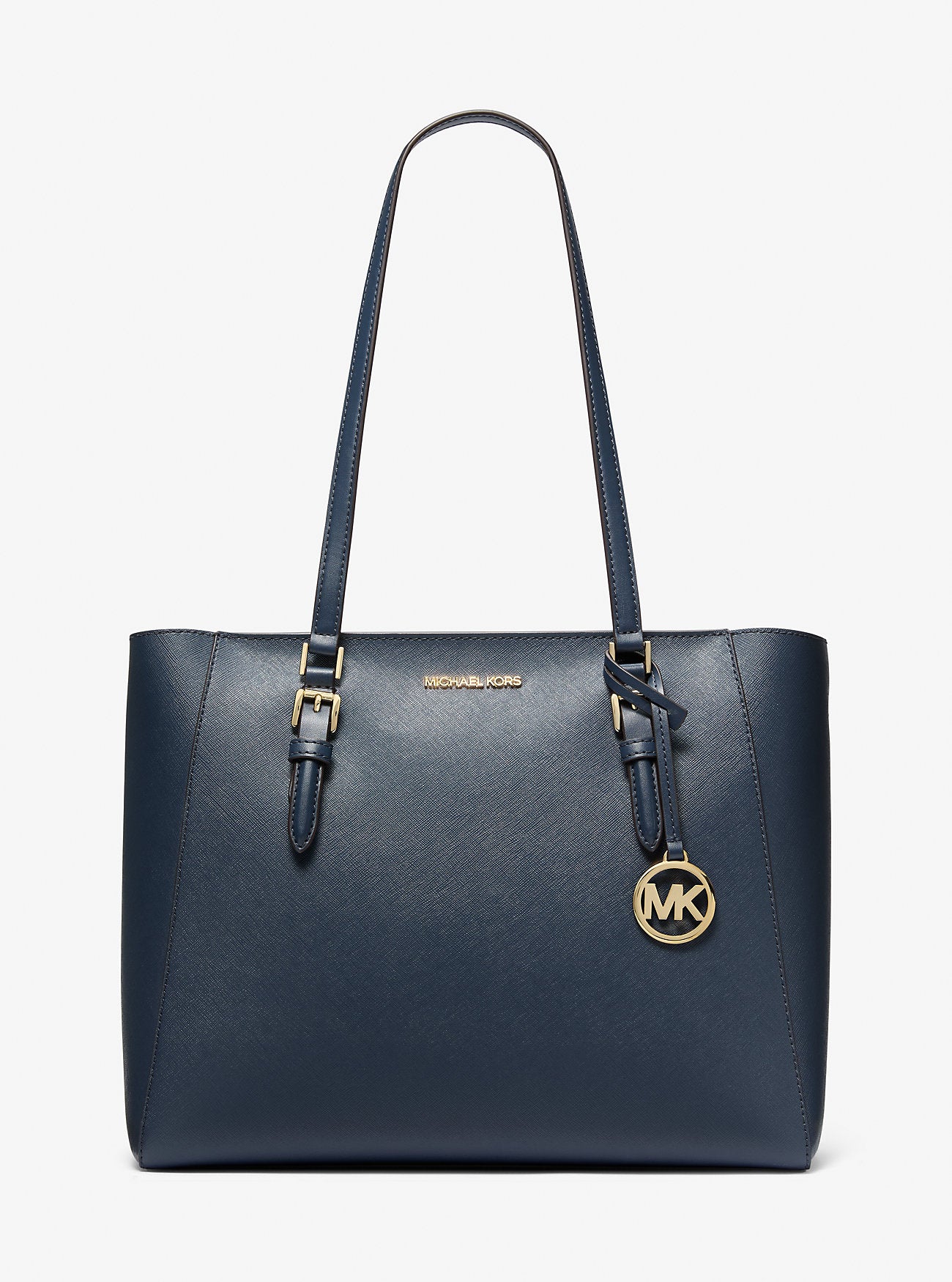 Дамска чанта Women’s tote bag Michael Kors Charlotte 3 in 1 35R3GCFT3T Navy front view 2