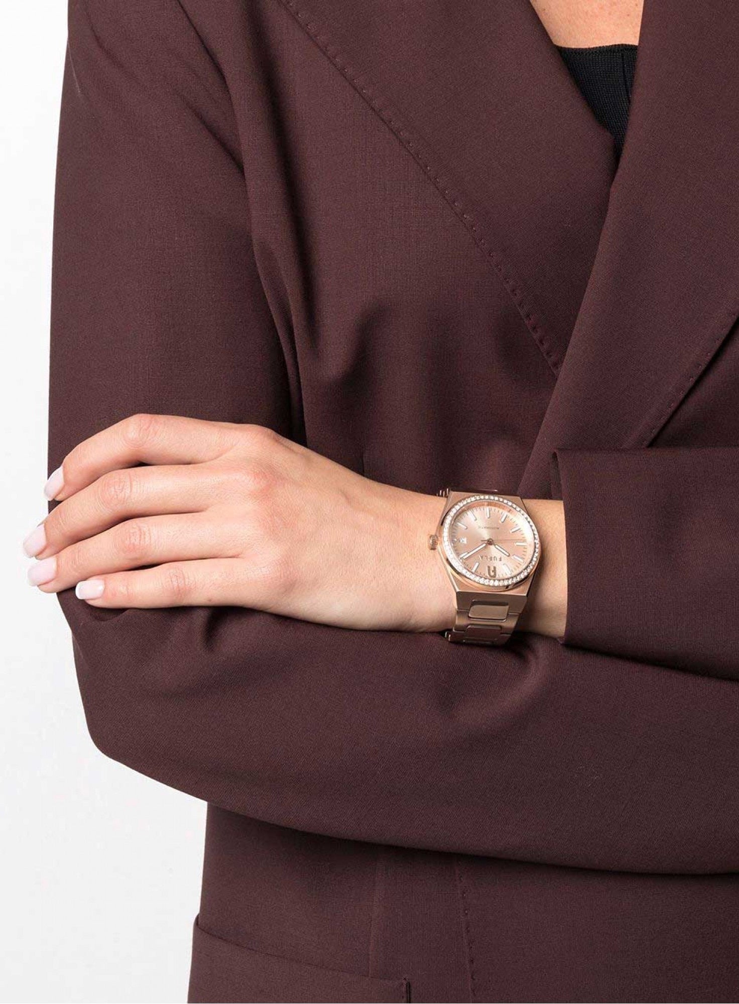 Дамски часовник Women’s watch Furla Automatic WW00012002L3 Rose Gold lifestyle view