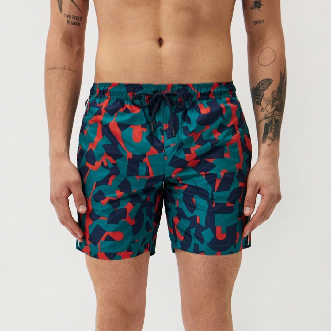 Мъжки камуфлажни бански Bikkembergs BKK3MBM08