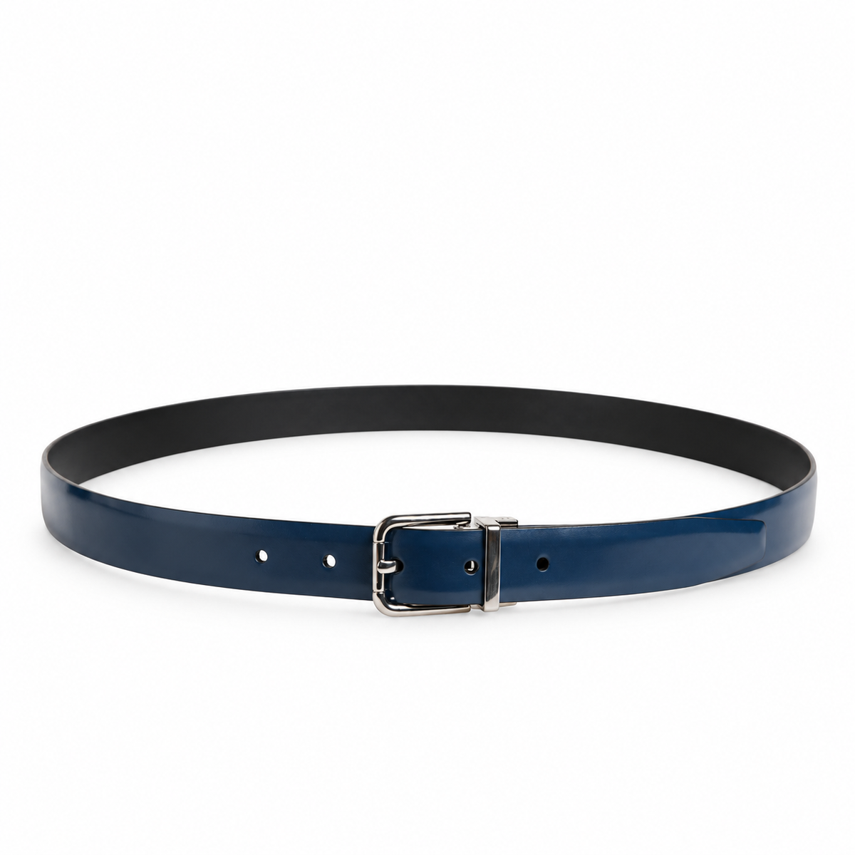 Men's belt Dolce & Gabbana SKU: BC4215 AI935 full length front view