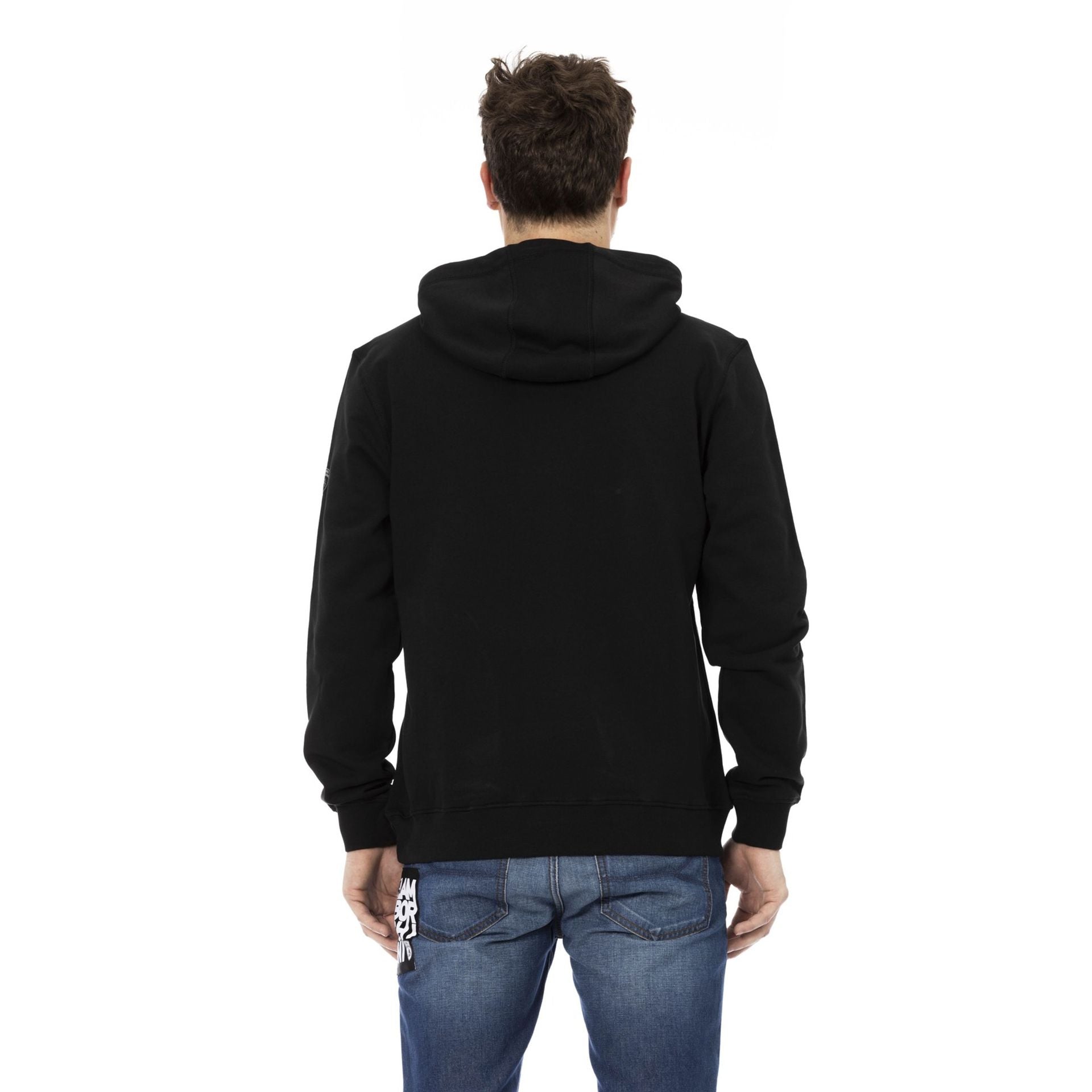 Мъжки суичъри Men’s sweatshirt Automobili Lamborghini 72XBI003CJ315 899 BLACK back view