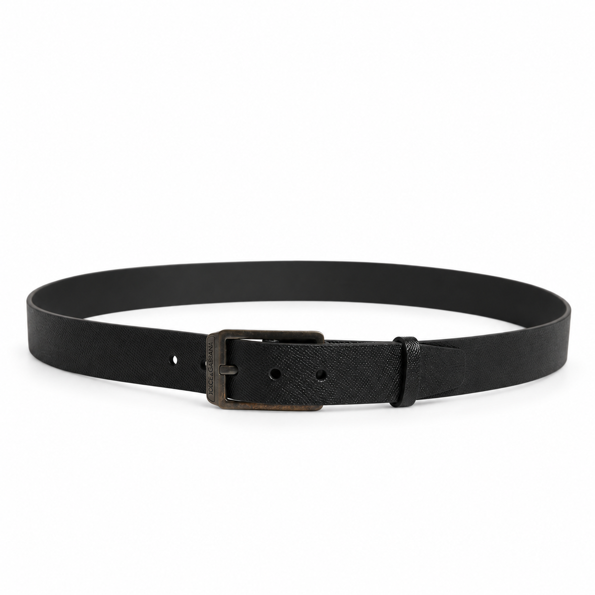 Men's belt Dolce & Gabbana SKU: BC4590 B5788 - product detail view 2